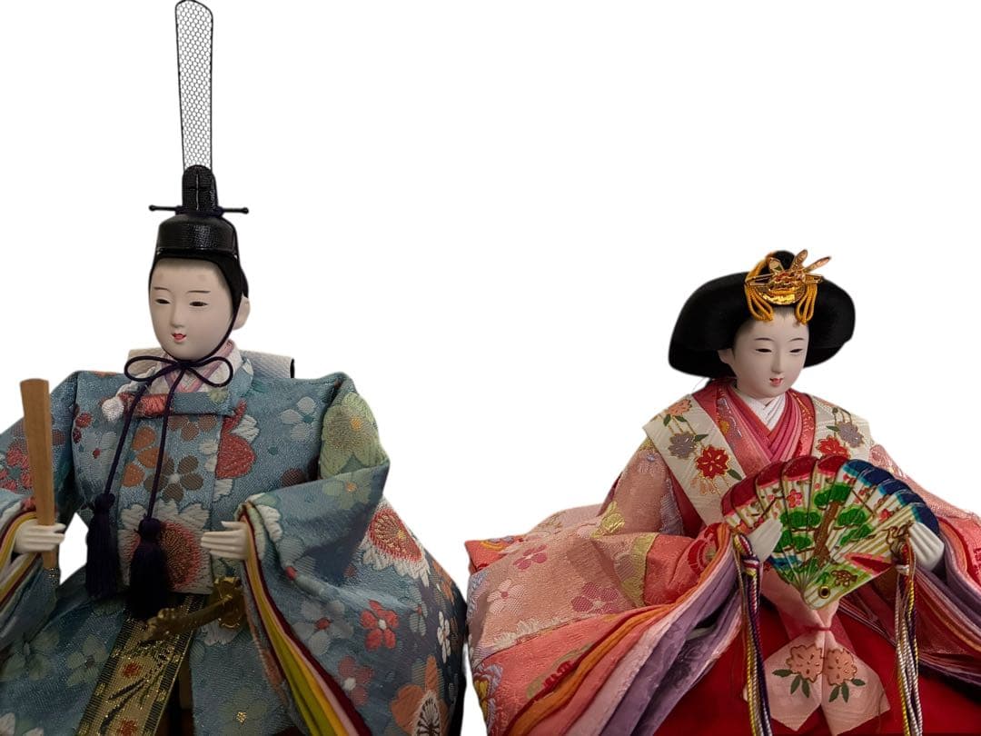 k*n様 伝統的な雛人形 大型ガラスケース付き 伝統的な雛人形がガラス