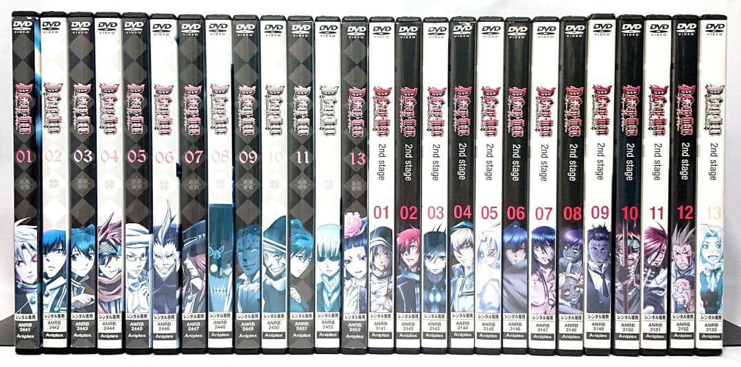 D.Gray-man/ディーグレイマン【1期+2期】 DVD 全26巻セット - メルカリ