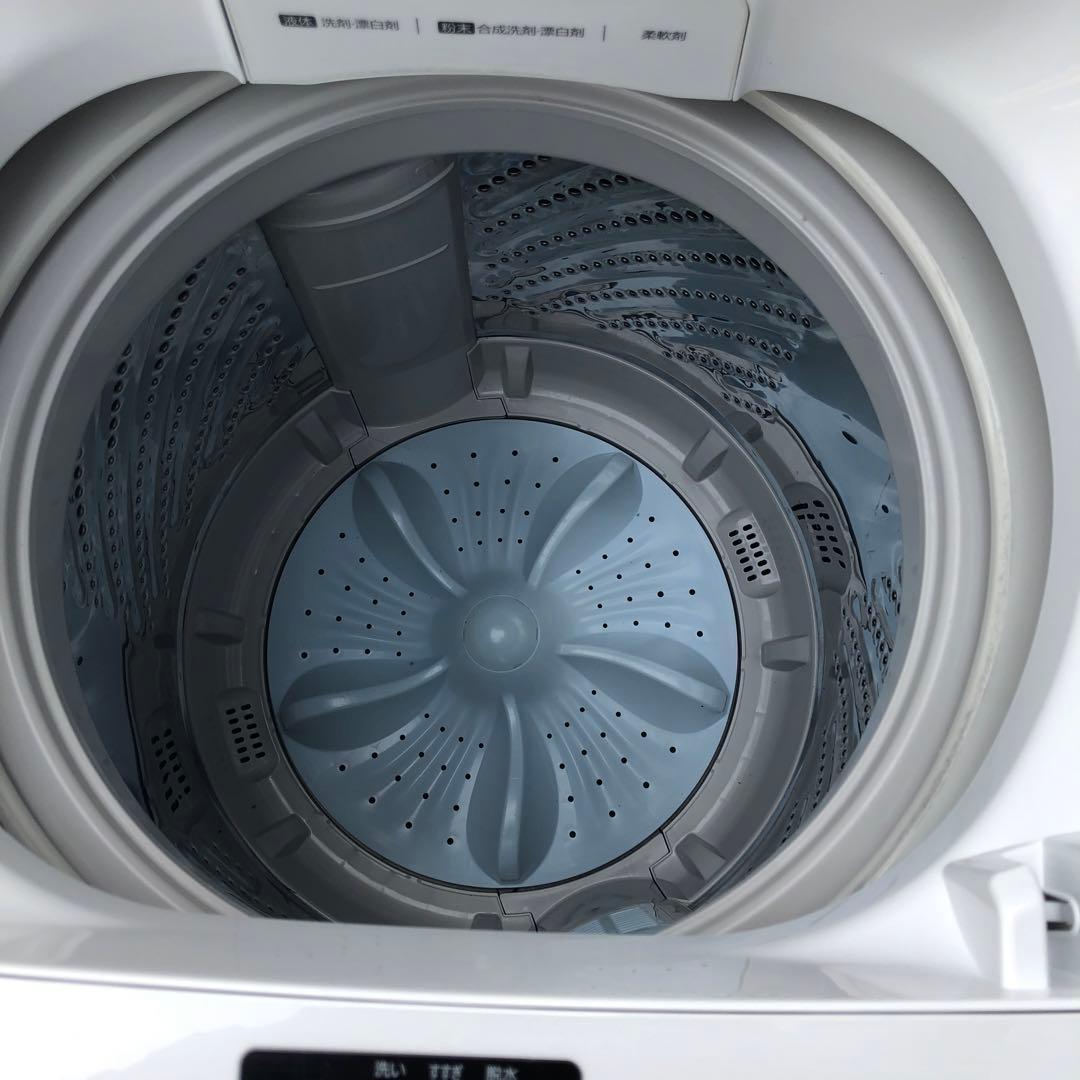 H i sense 洗濯機　7.5k 2021年製　給水排水ホース付き