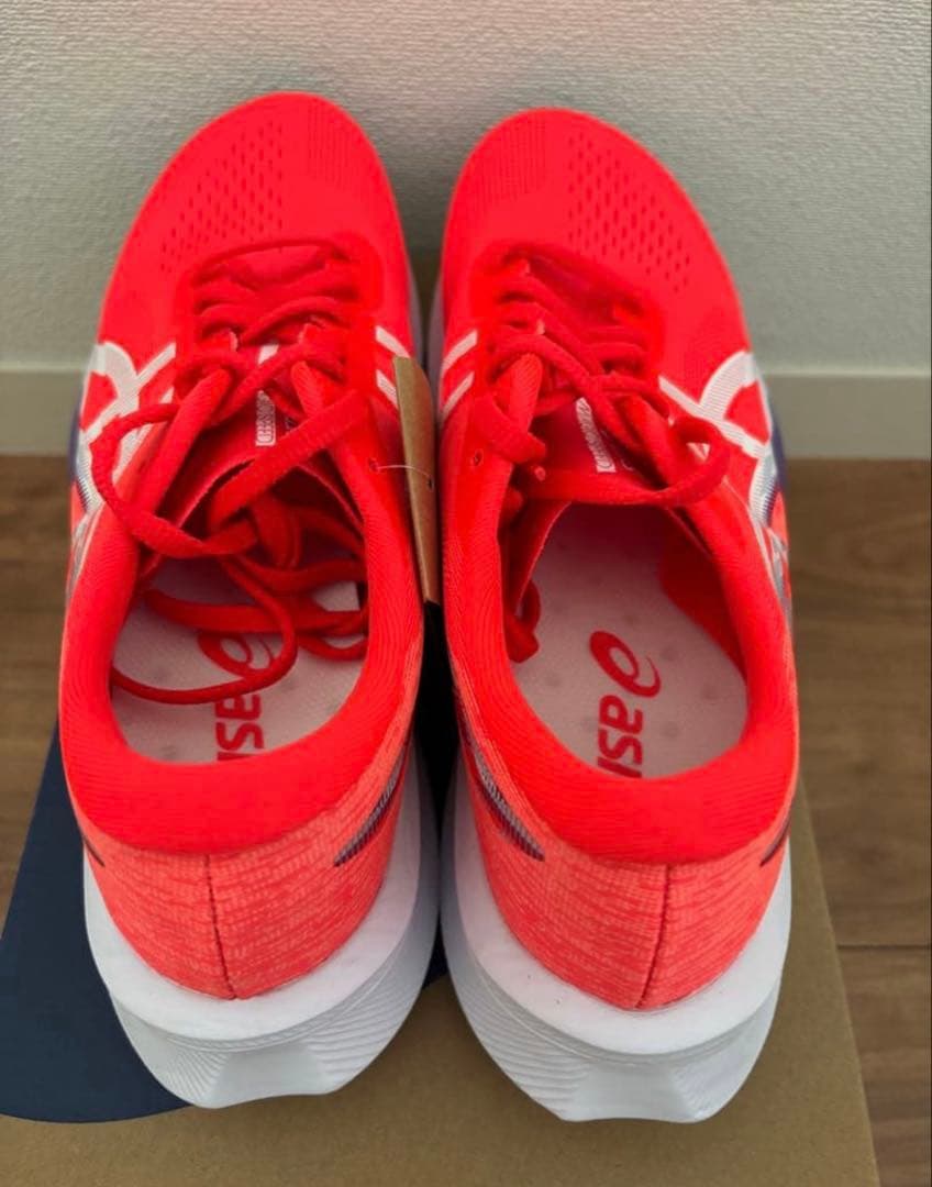 【新品　未使用】アシックス MAGIC SPEED4 27.5cm レッド