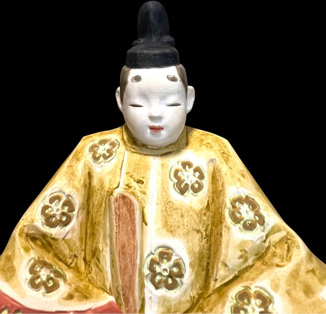 22時間限定SALE】北岡秀雄作 「雛人形 雅」 陶芸 ／早い者勝ち／在庫
