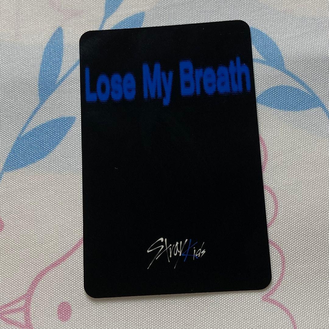 Stray kids バンチャン Lose My Breath イベント トレカ