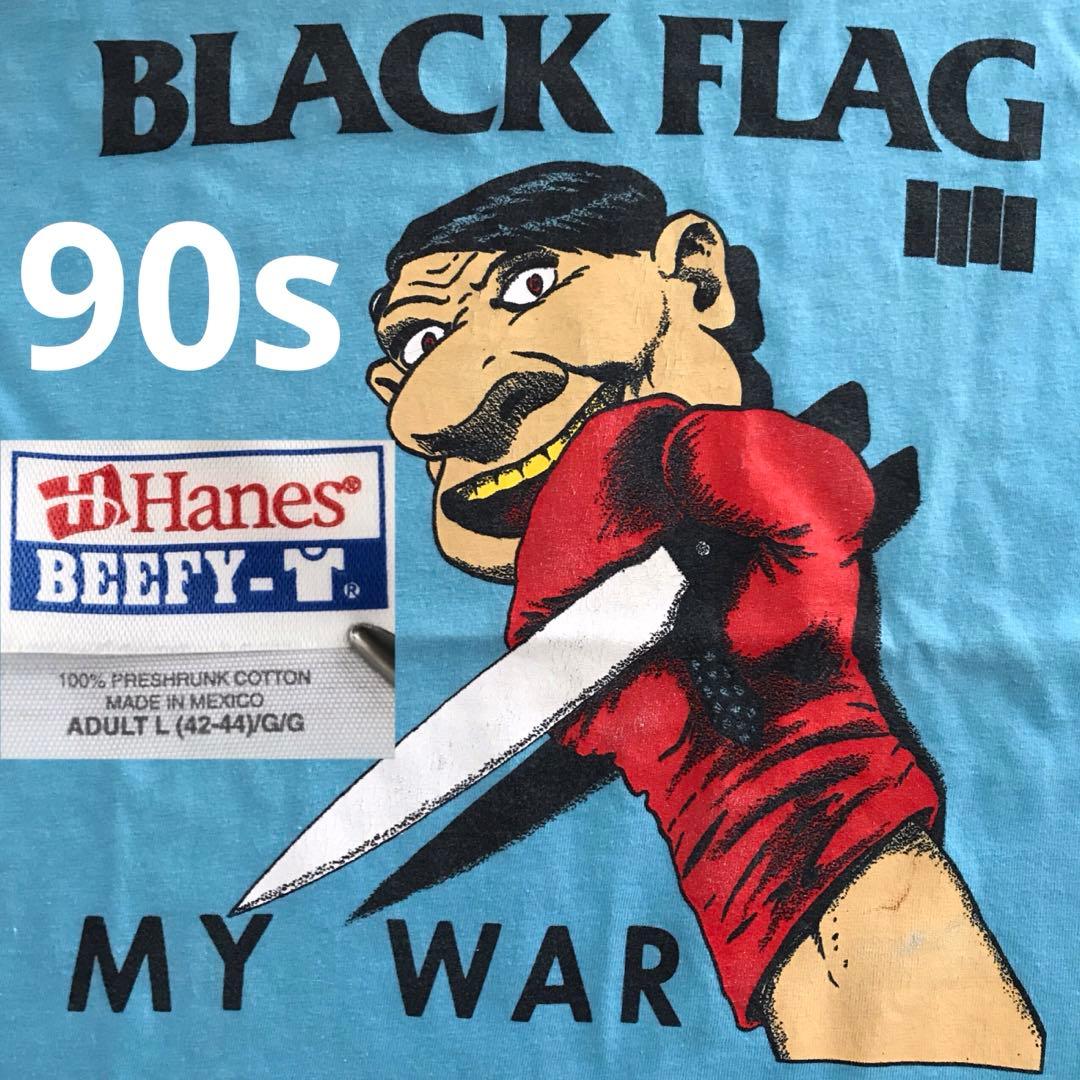 激レア ブラックフラッグ BLACK FLAG 90年代ヴィンテージ Tシャツ