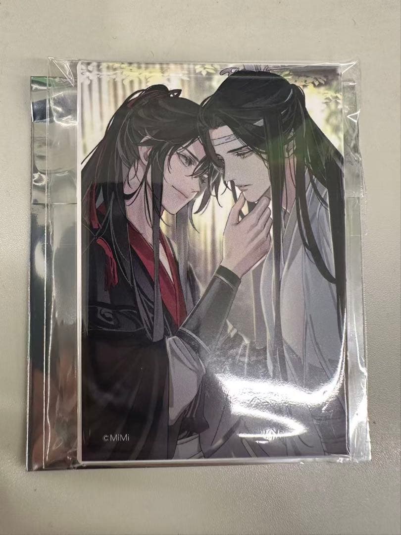 魔道祖師 完結記念展 魏無羨 藍忘機 A PASH スクエア缶バッジ - メルカリ