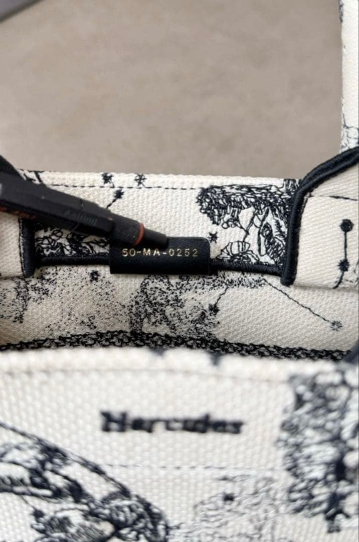 極美】ディオール ブックトート スモールバッグ ゾディアック エン