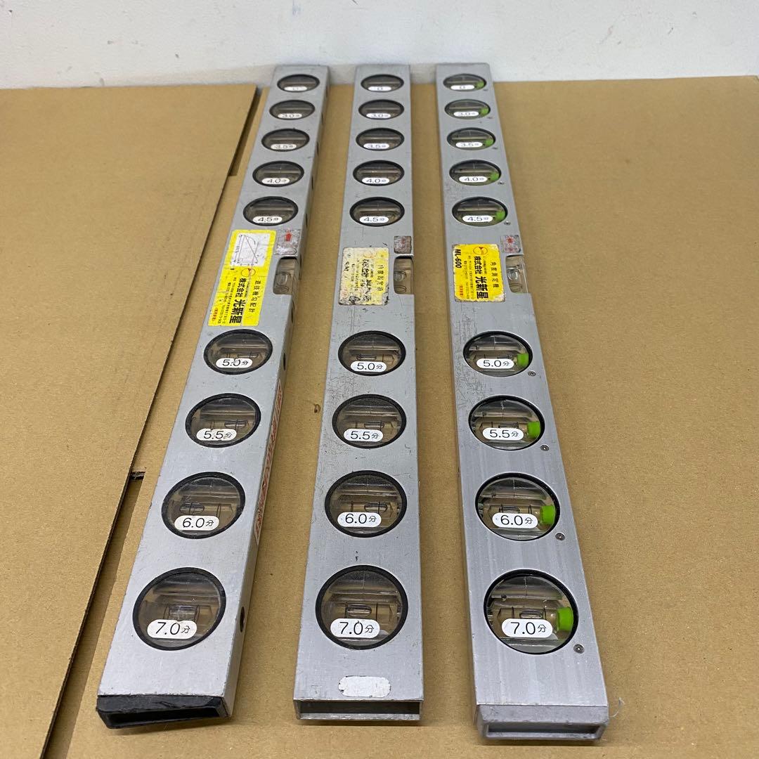 傾斜器　3本セット Amazon.co.jp: 水平器 マグネット 300mm 水準器 磁性で吸着しさしがね