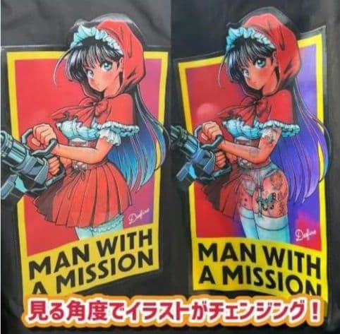 MAN WITH A MISSION 赤ずきんちゃんコーチ レンチキュラー - メルカリ