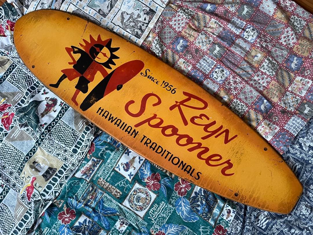 Reyn Spooner レインスプーナーサインボード アロハ ハワイ好きな方へ