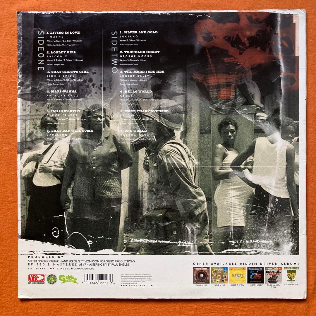 LP盤 レゲエ ワンウェイアルバム 4枚 RIDDIM DRIVEN - 洋楽最高 の