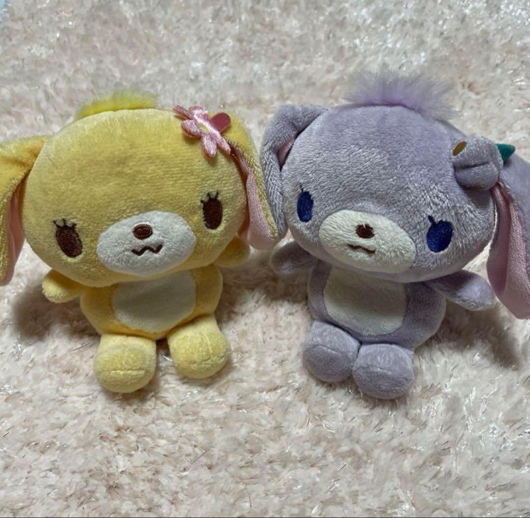 サンリオ シュガーバニーズ はなうさ ブルーベリーうさ ぬいぐるみ