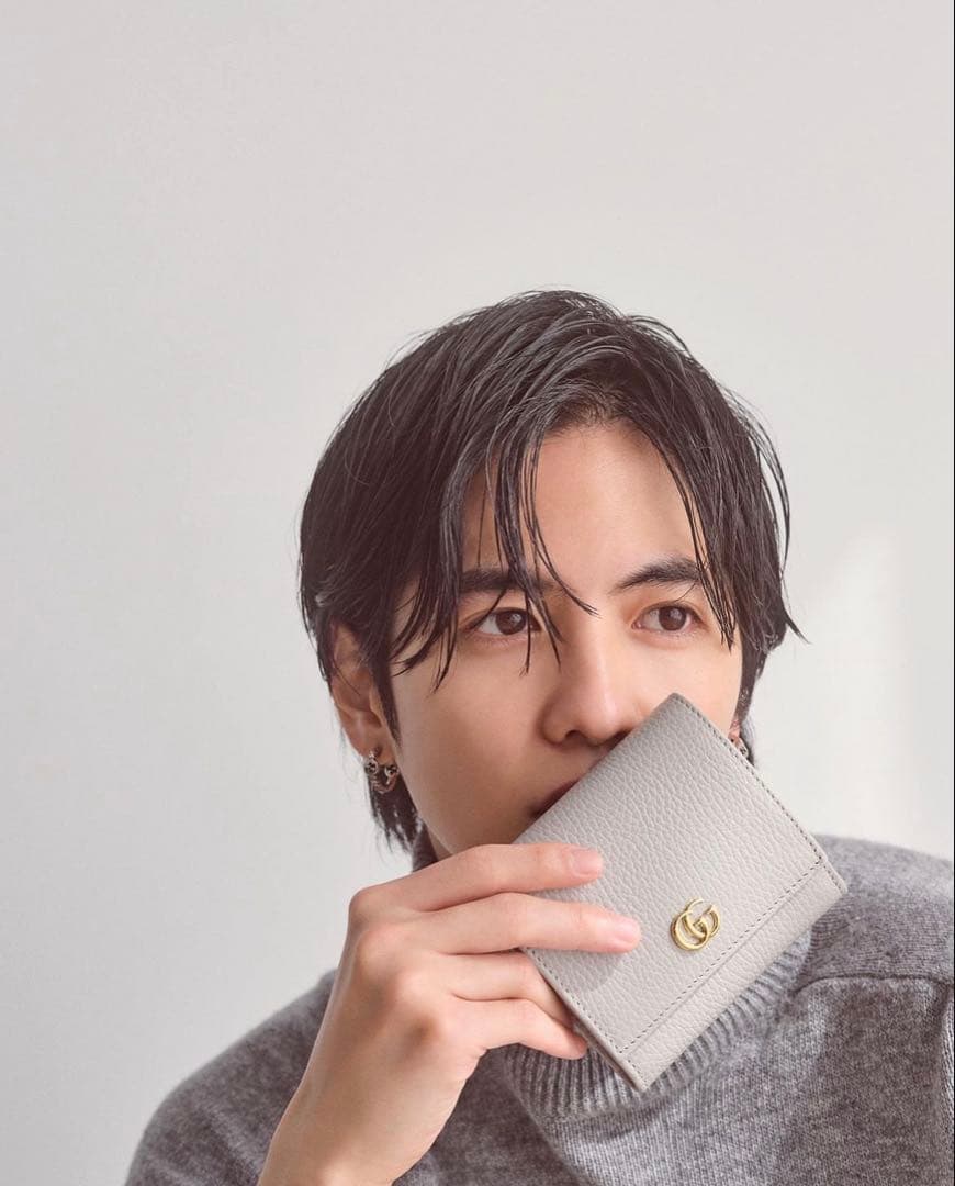 達*8様 GUCCI インターロッキング フープピアス 志尊淳 佐藤健着用