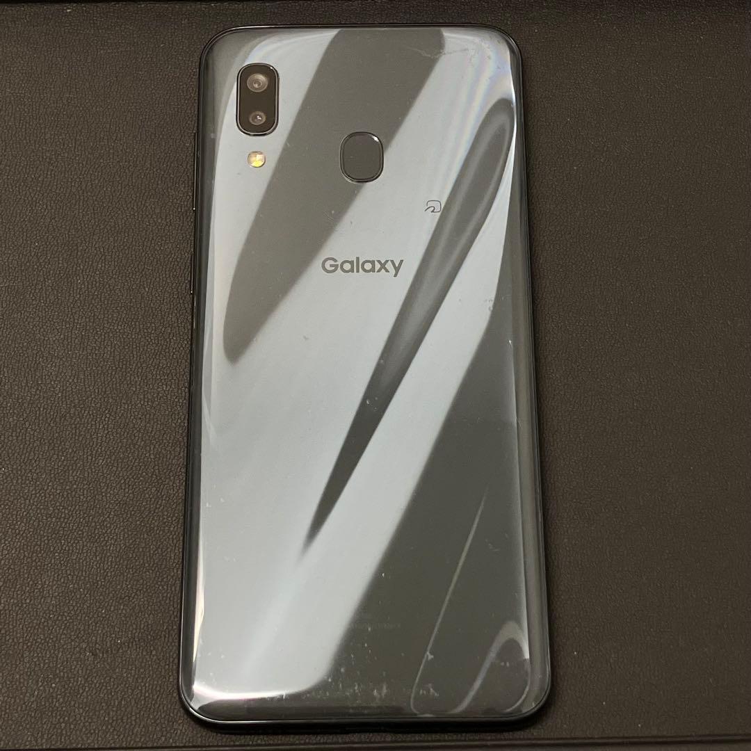 《美品》 Galaxy A30 ブラック スマートフォン SCV43 64GB