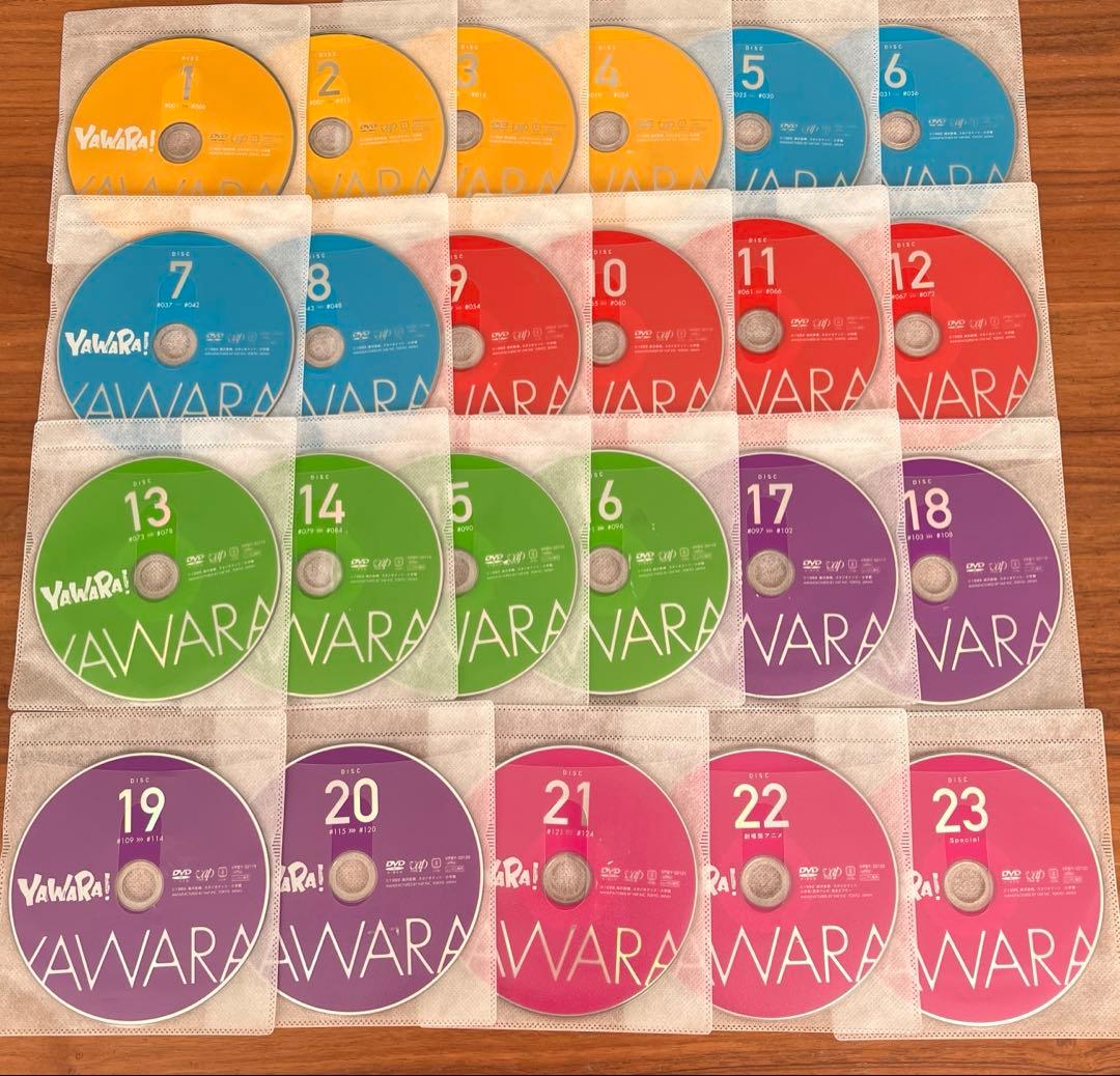 YAWARA! DVD 全23巻 全巻セット　アニメ　ヤワラ　ディスクのみ Amazon.co.jp: YAWARA! 第1話～最終話+劇場版+スペシャル [レンタル