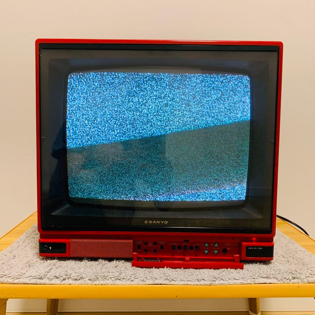動作確認済み 昭和レトロ ブラウン管テレビ C-14B10V - メルカリ