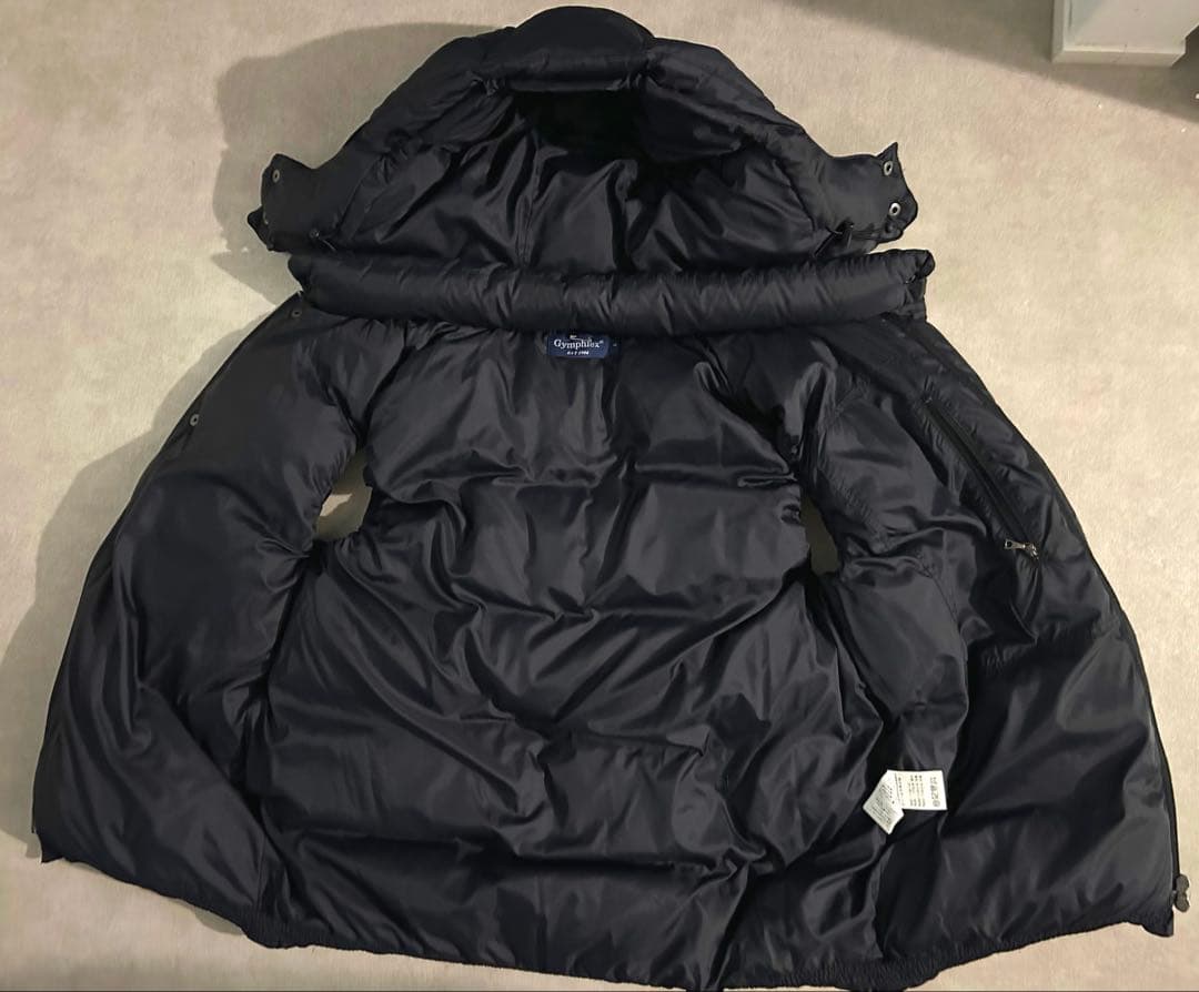 最終値下げ！ Gymphlex ブラック ダウンジャケット