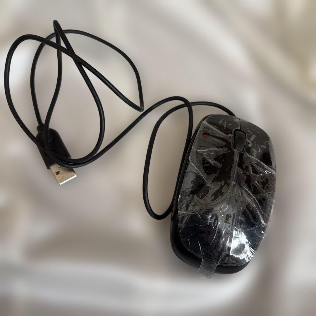 【確認用】富士通 FUJITSU 有線光学式マウス ブラック Amazon | 富士通 FUJITSU USBマウス 有線 光学式 マウス 純正 FMV