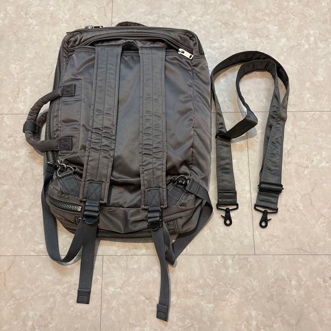 ポーター PORTER タンカー 3way ビジネスバッグ シルバーグレー - メルカリ