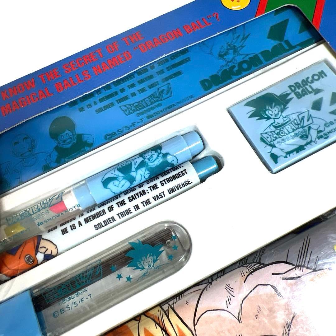 未使用】当時物 レトロ ドラゴンボールZ ステーショナリーセット