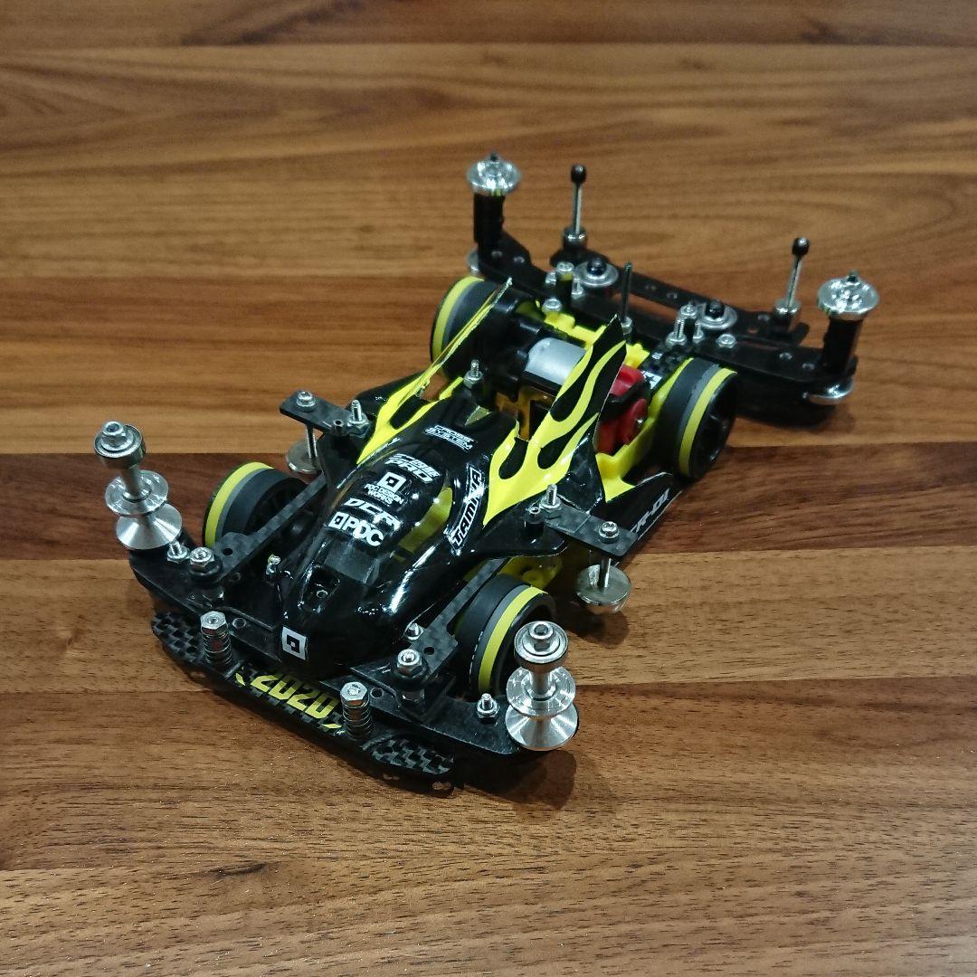 ミニ四駆 サンダーショット VZシャーシ ATバンパー - メルカリ