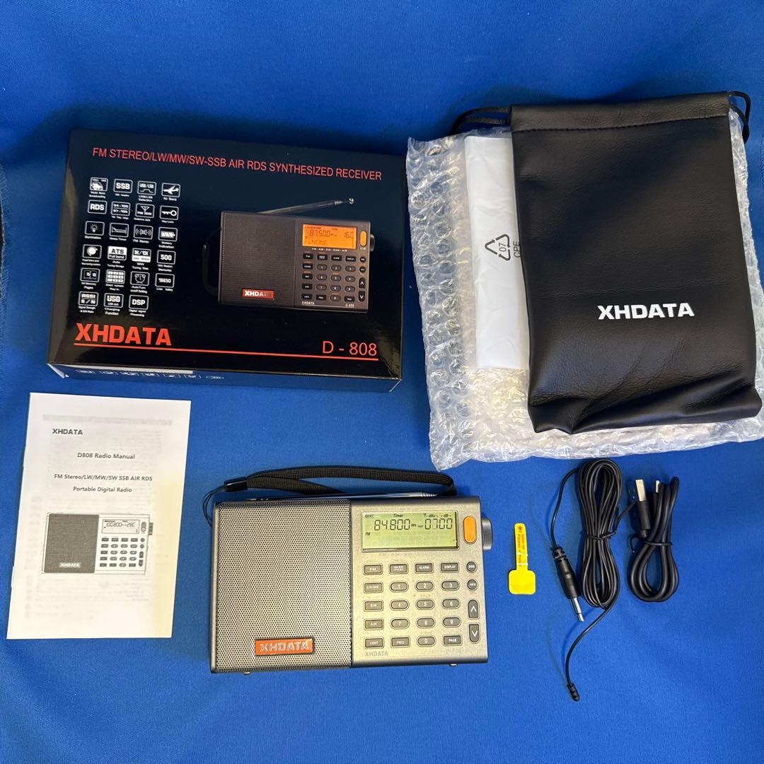 USB Type-C】XHDATA D-808 BCLラジオ