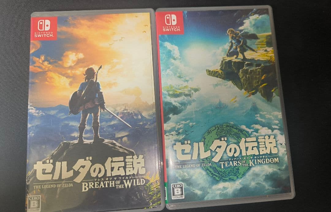 ゼルダの伝説 ブレスオブザワイルド ティアーズオブザキングダム セット ゼルダの伝説 ブレス オブ ザ ワイルド ティアーズオブキングダム