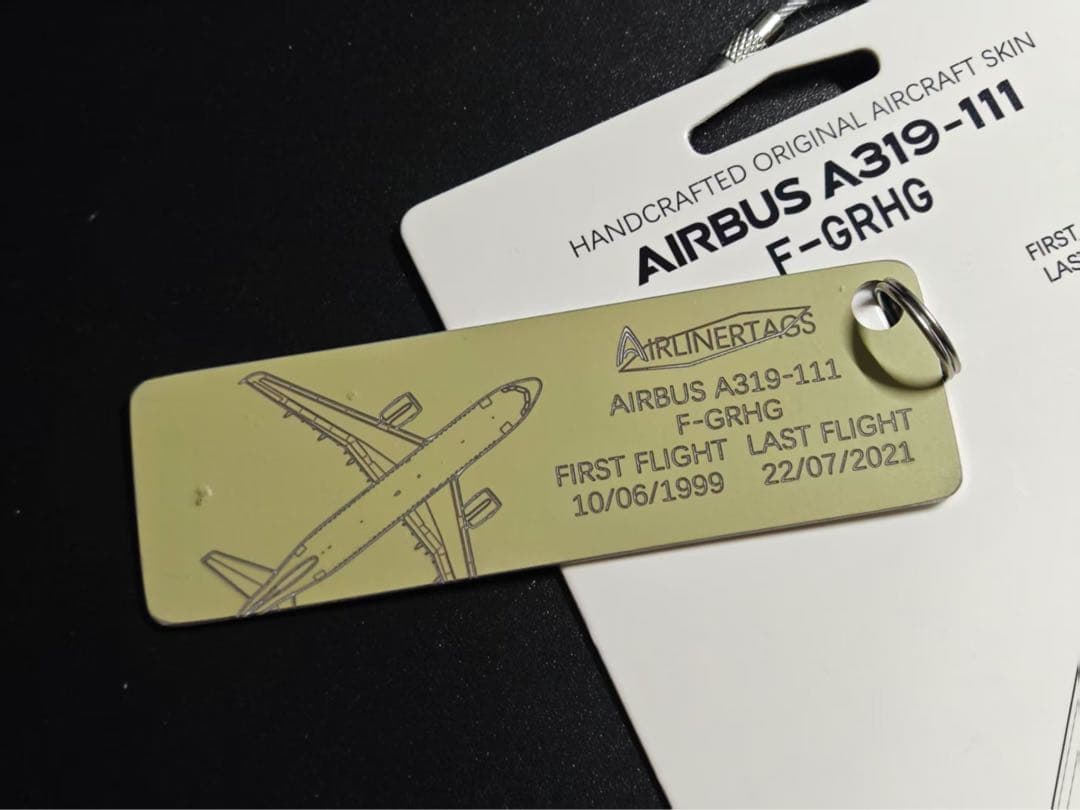 エールフランス Airlinertags A319-111