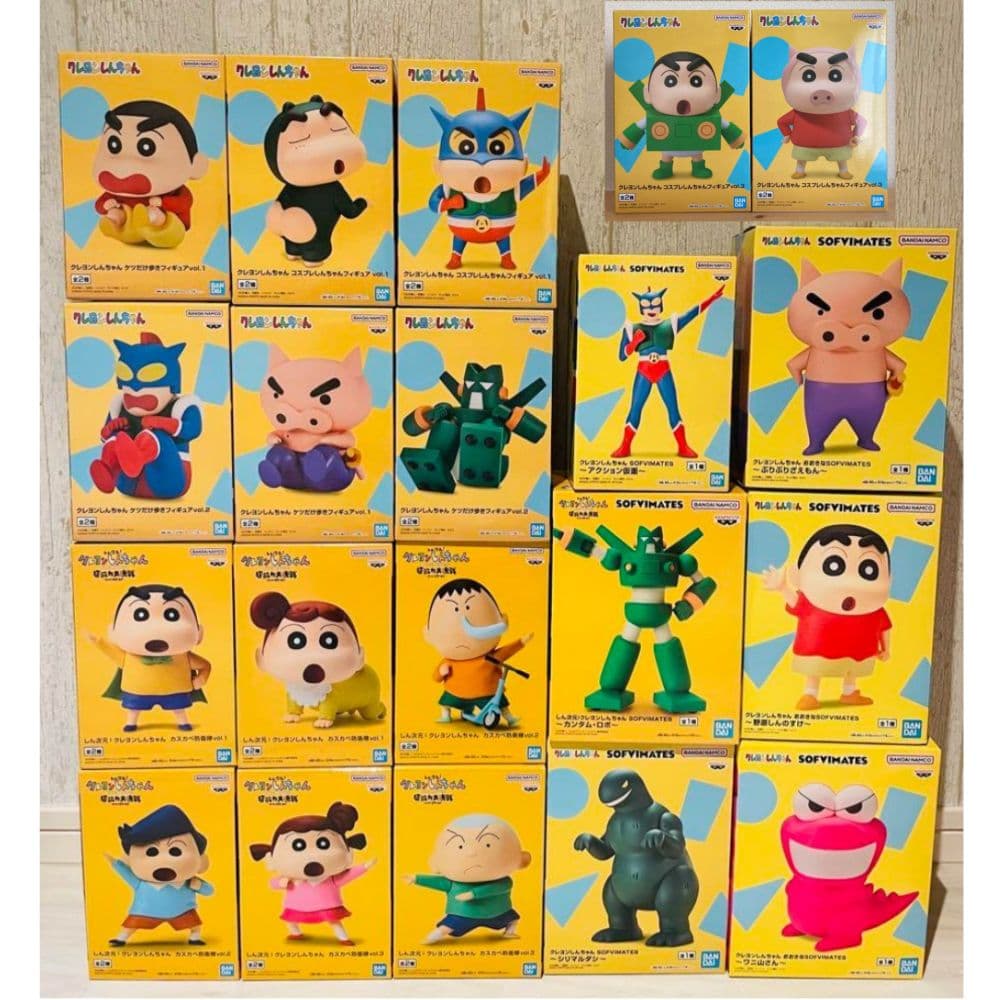 クレヨンしんちゃん フィギュア 20体セット - メルカリ