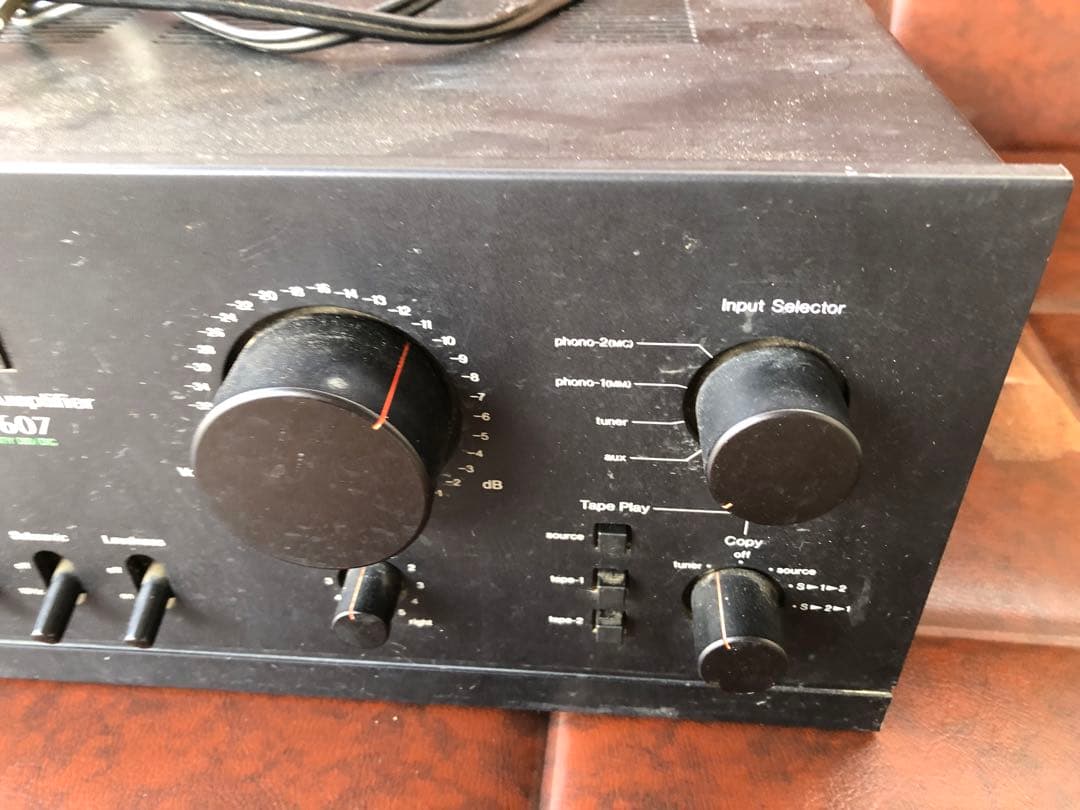 SANSUI AU-D607 プリメインアンプジャンク(J70) - メルカリ