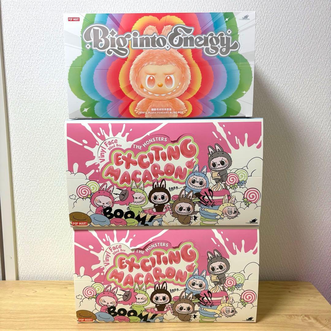 POPMART エナジー マカロン ラブブ アソート 空箱3個セット - メルカリ