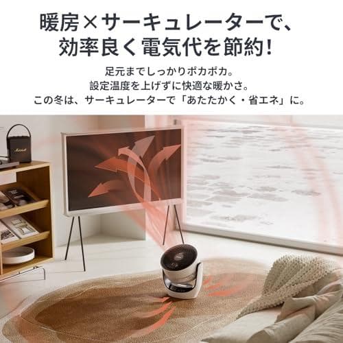 【節電対策】SwitchBot サーキュレーター 静音 首振り Alexa -m