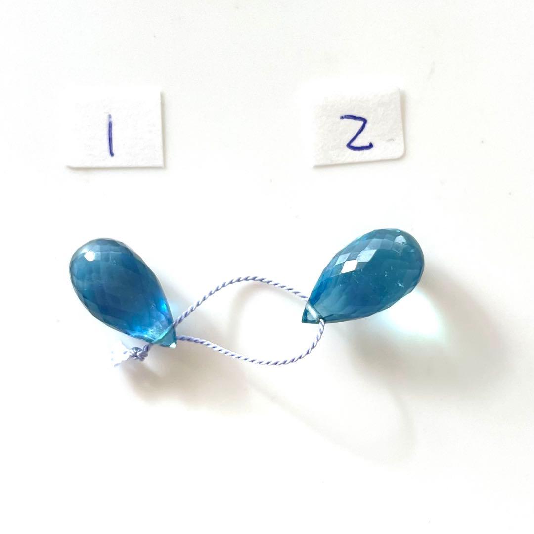 専用お見極めページ　アクアマリン一粒 LIMITED出品】サンタマリアアクアマリン・ペアシェイプ・セレクション