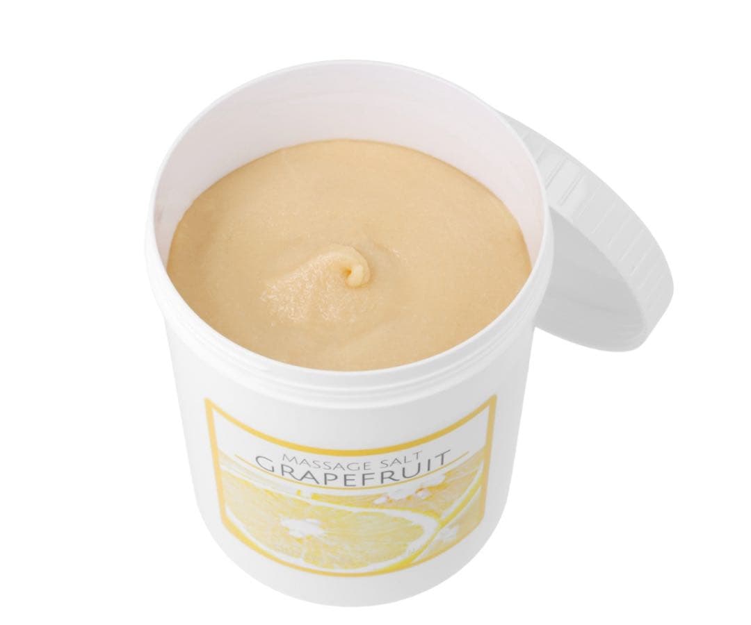 クインビーメルヴェーユ マッサージソルト ローズ・グレープフルーツ