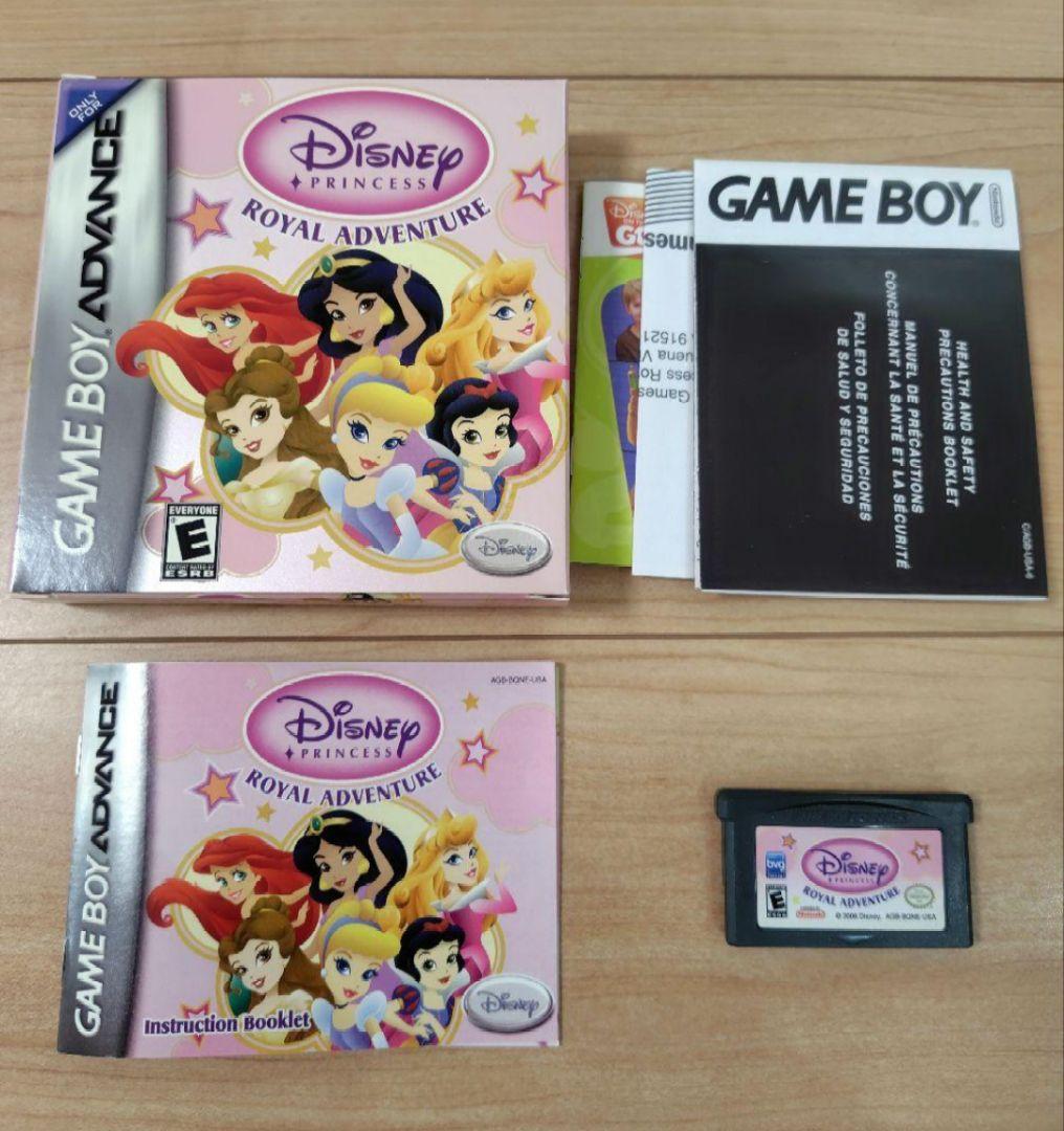 希少】ディズニープリンセス アドバンス ソフト 北米版 ゲームボーイ