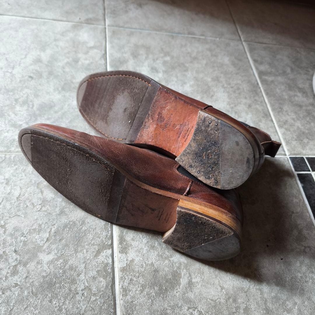 フランス bobbies サイドゴアブーツ 43 - メルカリ