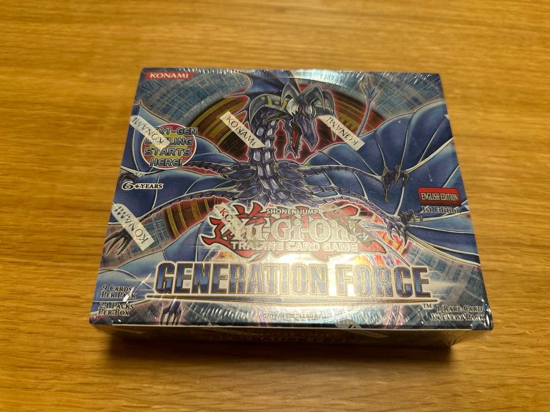 遊戯王 ジェネレーション・フォース 英語版 1st 未開封 BOX - メルカリ