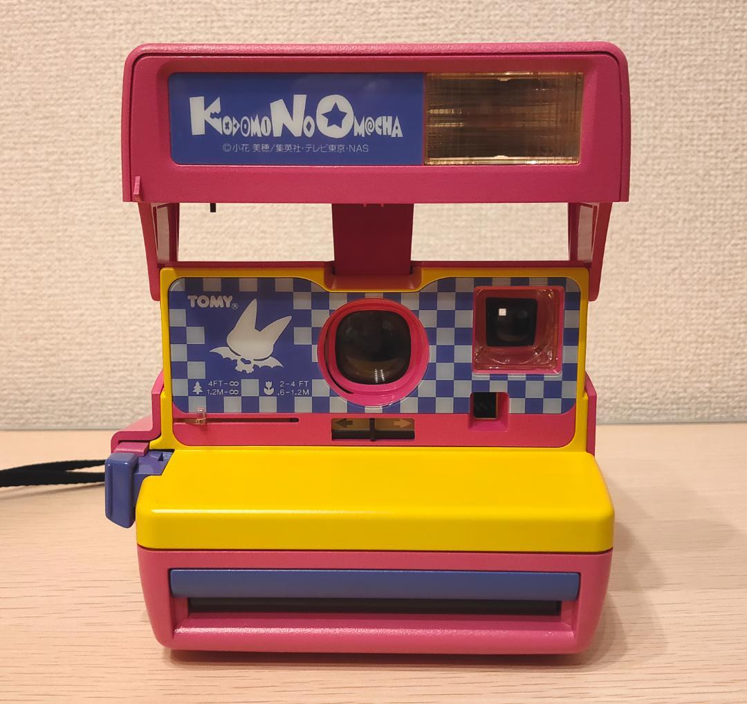 トミー こどものおもちゃ ポラロイドカメラ フィルム付き 90年代【動作