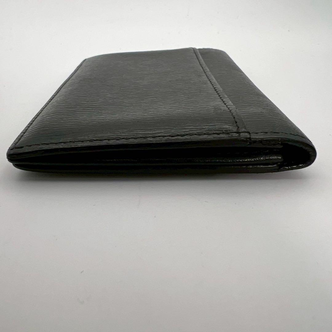 美品 モンブラン カードケース 名刺入れ ブラック 黒 レザー メンズ