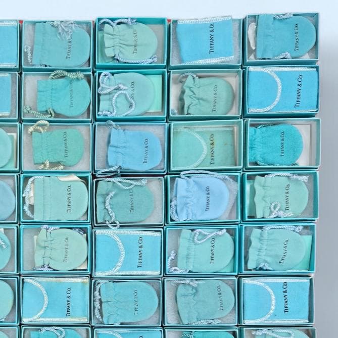 ③ティファニー 空箱・保存袋 50個 まとめ売り 純正 正規品 巾着袋