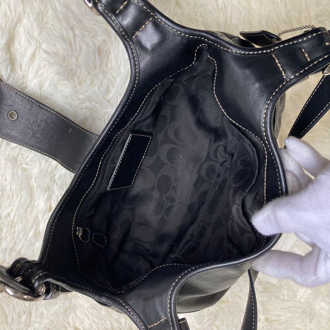 極美品 vintage coach old archive y2k black - メルカリ