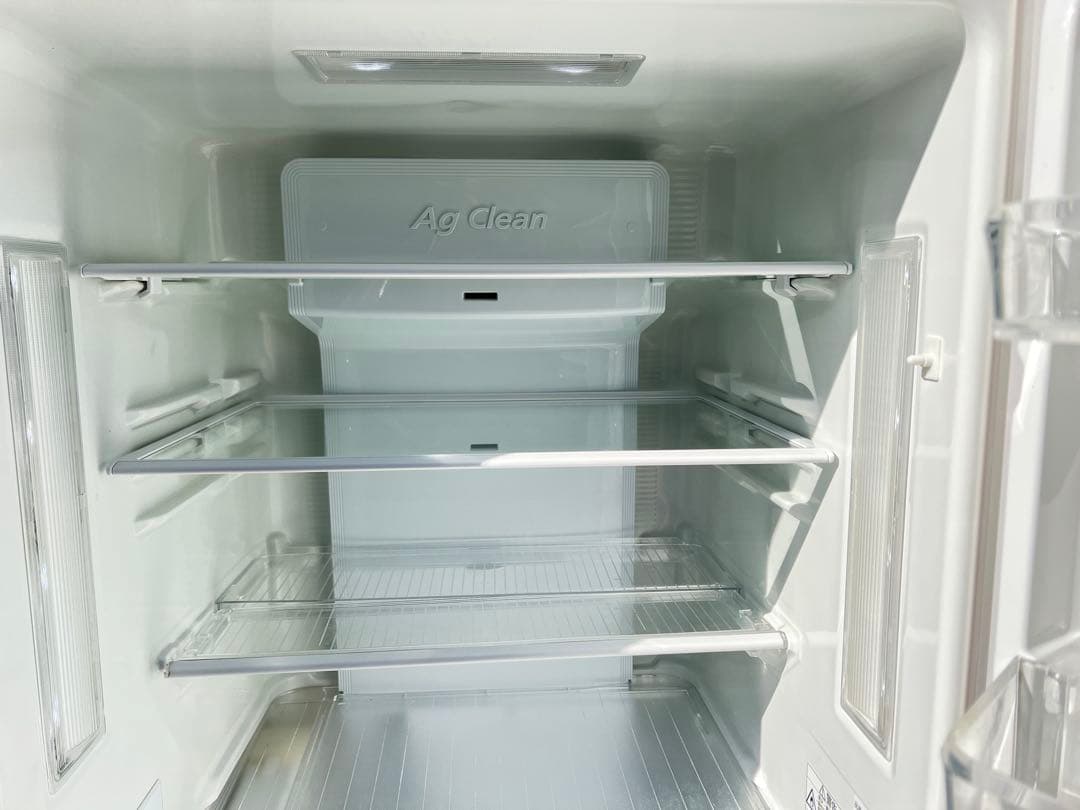 Panasonic 冷蔵庫 シルバー 2ドア Ag Clean 2017 年