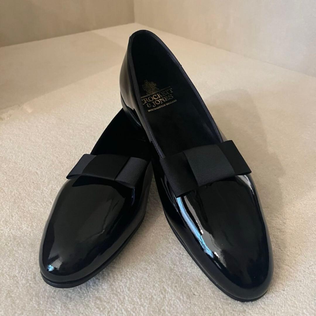 新郎コーデ】Crockett&Jones クロケットジョーンズ オペラパンプス