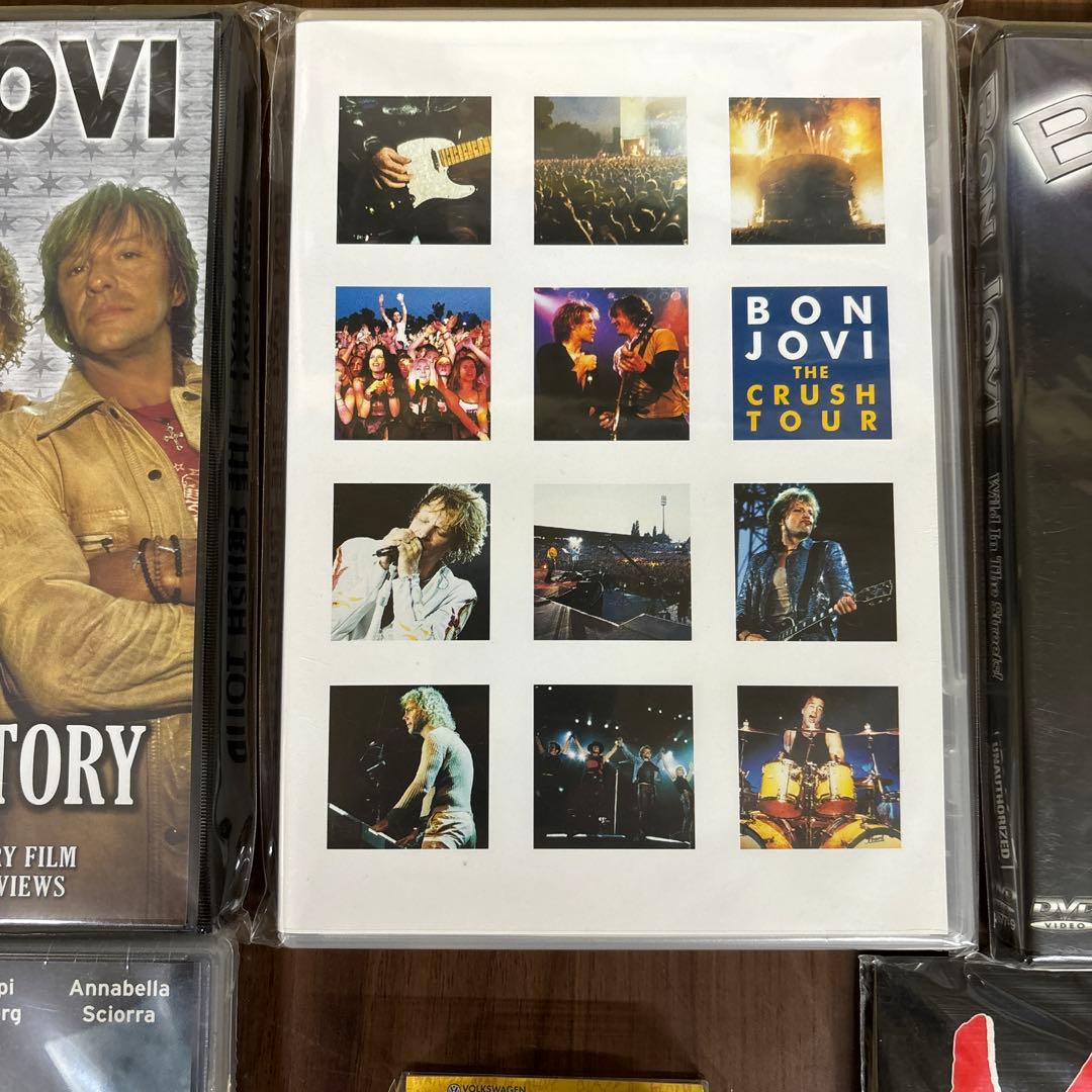 新品未使用品　ボンジョビ　DVD&CD&ミニカー&マウスマット