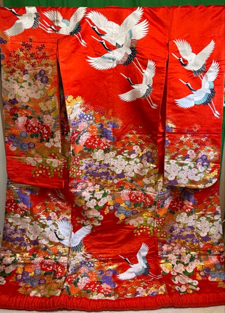 花嫁衣裳 婚礼衣裳 打掛け 赤系