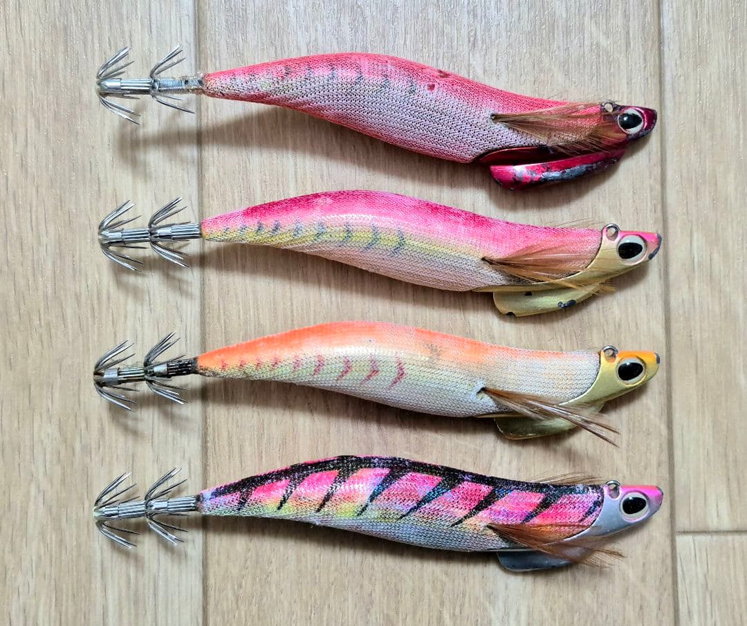 ティップラン エギ スクイッドシーカー 3.5号 4個セット バレーヒル