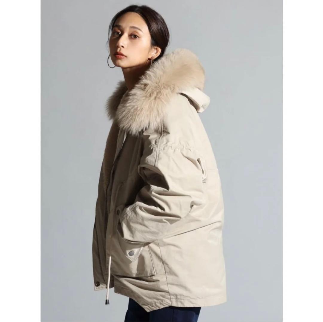 スコットクラブ FENNEL フォックスファードロストオーバーブルゾン 美