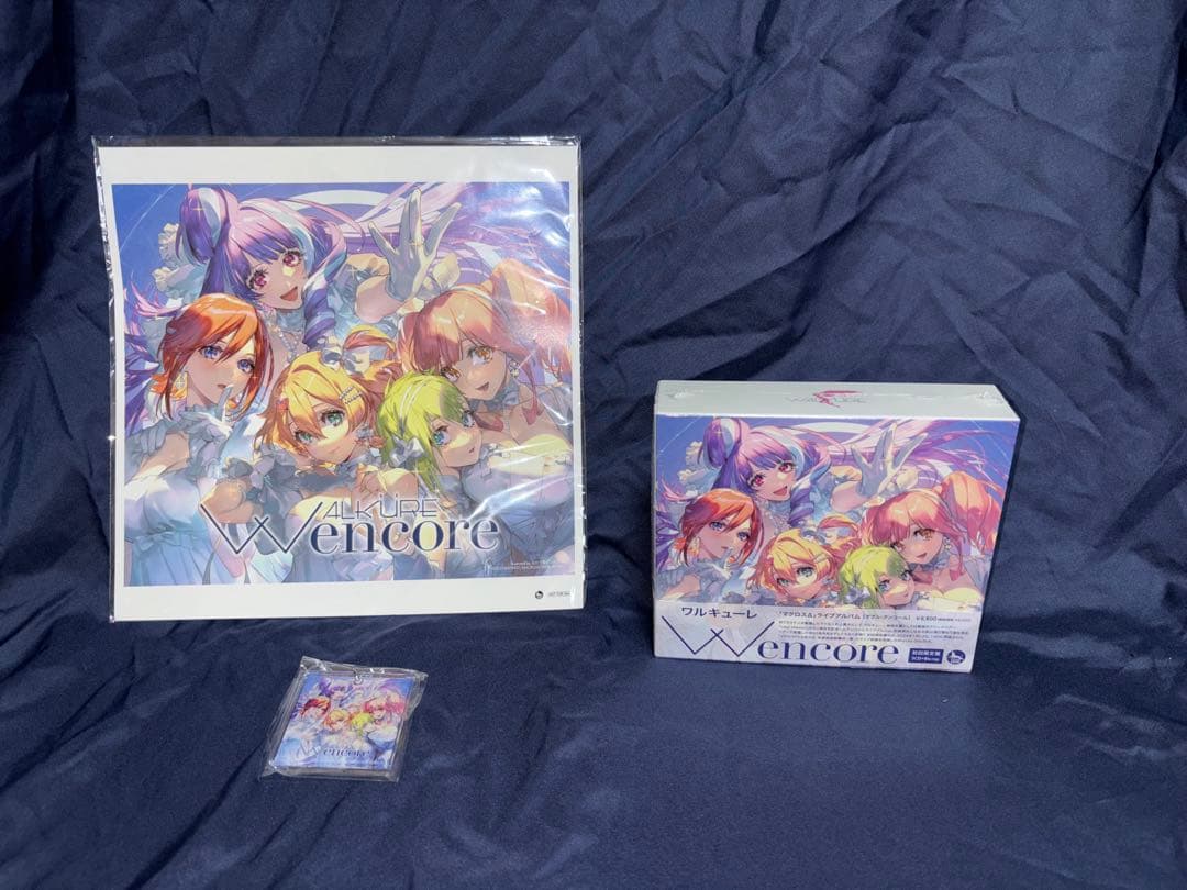 新品未開封　ワルキューレ　w encore 初回限定盤　メガジャケ　キーホルダー W encore 【初回限定盤】(3CD+Blu-ray) : ワルキューレ | HMV&BOOKS