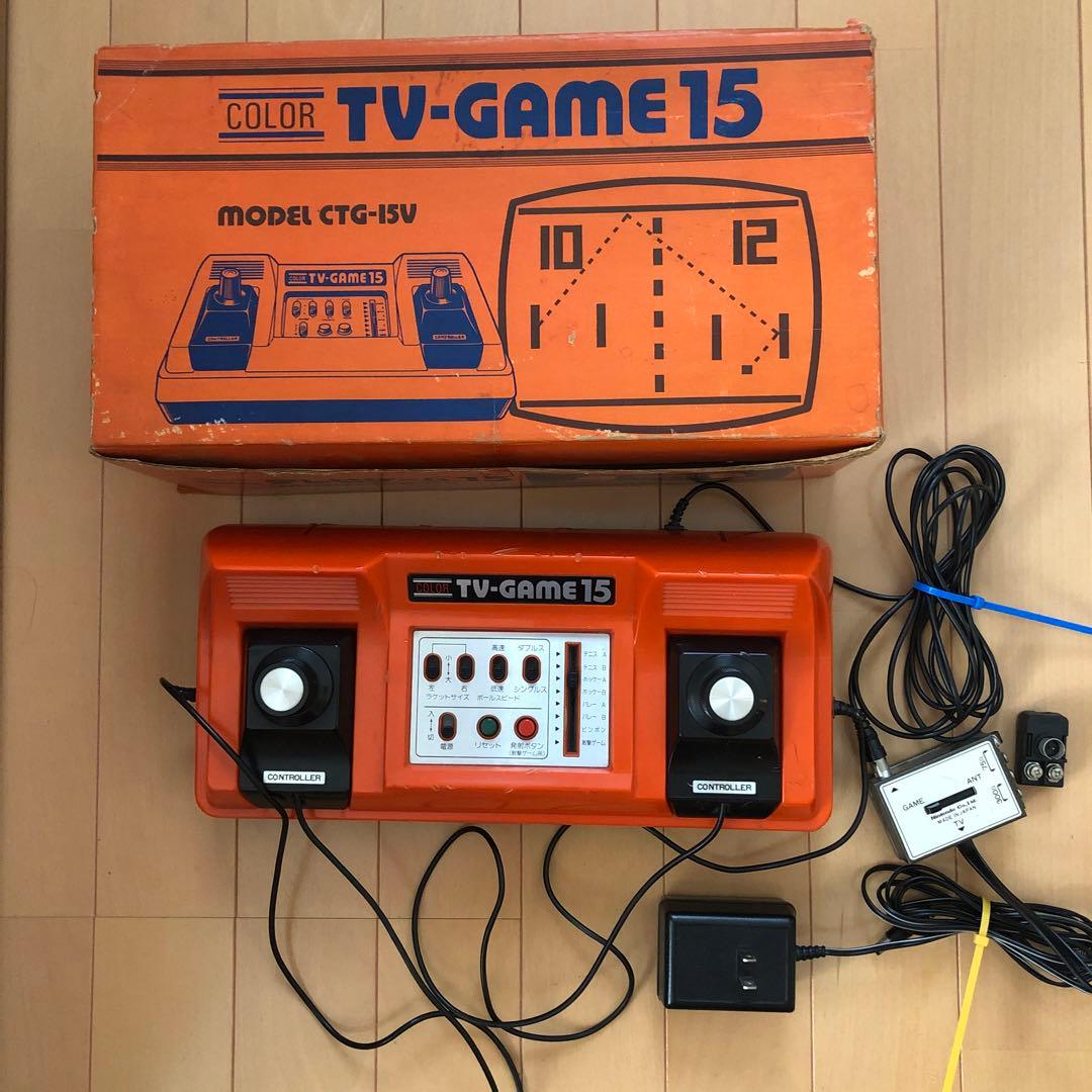 Nintendoカラーテレビゲーム 15 CTG-15V】昭和レトロ - メルカリ