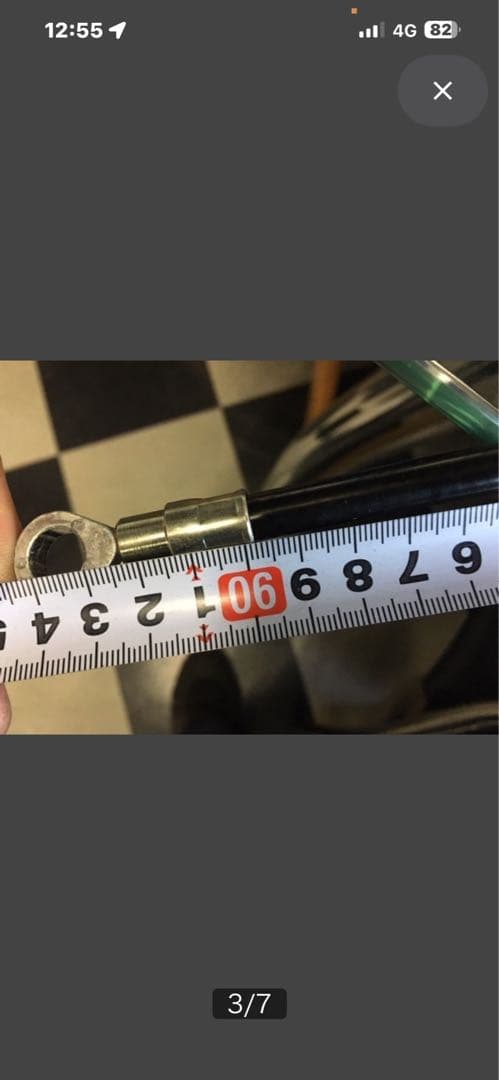 ハーレー フットクラッチケーブル単体 5速 6速 弊社オリジナル