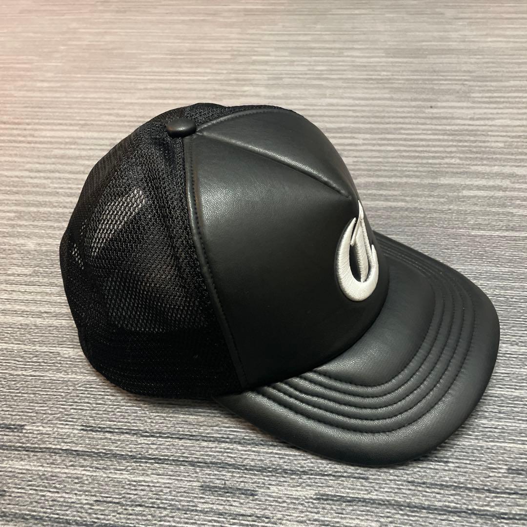 COOTIE Faux Leather 5 Panel Mesh Cap