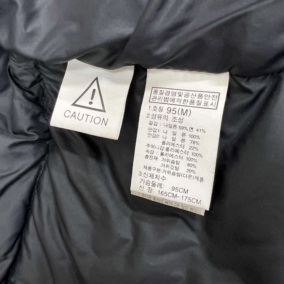 《美品》ノースフェイス ダウン モッズコート マクマード ブラック メンズ M